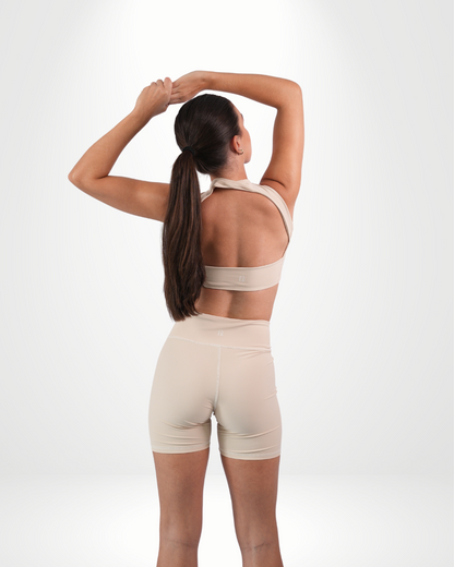 Halter Set in Beige